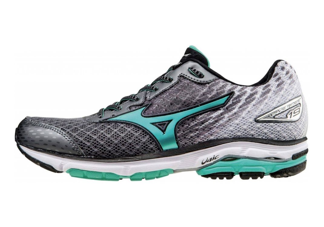 Mizuno Wave Rider 19 34 Quiet Green