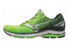 Mizuno Wave Rider 19 Verde (Twilight Blue/Silver/Green Gecko)