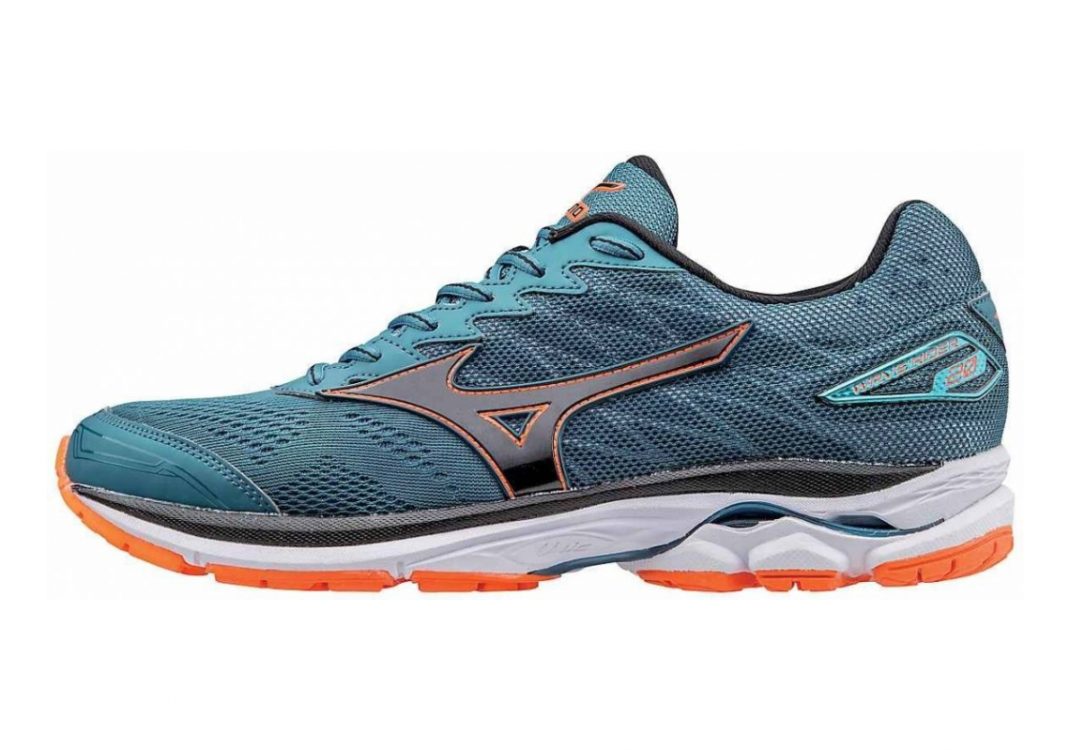 Mizuno Wave Rider 20 Blue Coral/Black/Clownfish