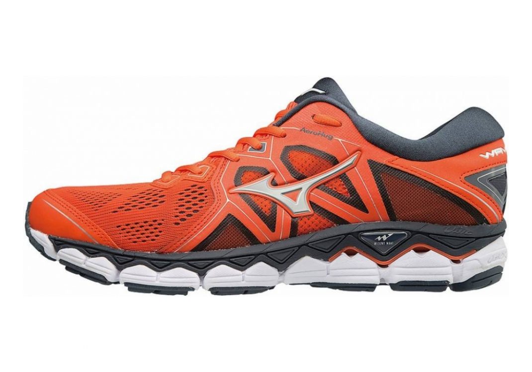 Mizuno Wave Sky 2 Mehrfarbig (Flame/Silver/O Blue 001)