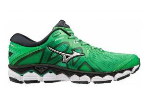 Mizuno Wave Sky 2 Poison Green / Silver / Black