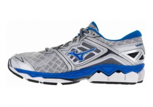 Mizuno Wave Sky Peacoat/Silver/Safety Yellow