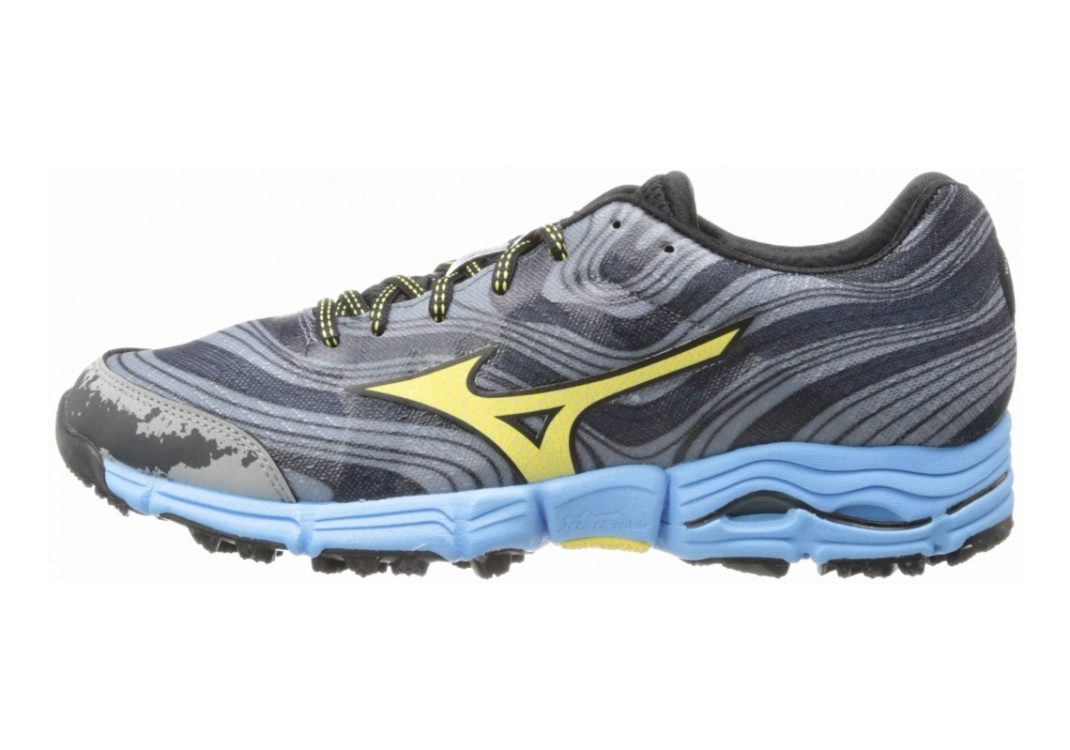 Mizuno Wave Kazan Gunmetal/Yellow Cream