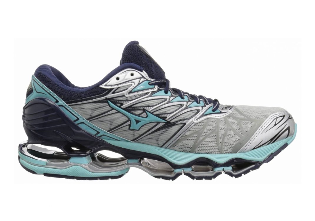 Mizuno Wave Prophecy 7 Silver/Aqua Splash