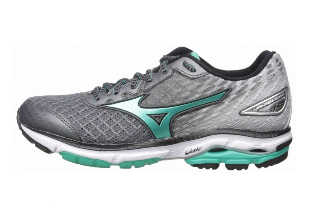 Mizuno Wave Rider 19 Quiet Shade/Atomic Blue