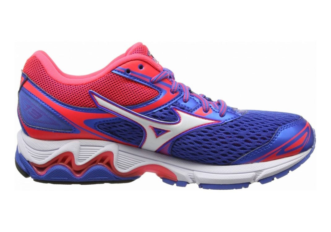 Mizuno Wave Inspire 13 Azul (Strong Blue/White/Diva Pink)