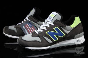 New Balance 1300 Grey Neon Blue