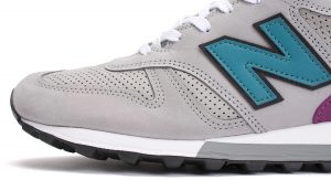 New Balance 1300 Light Grey Teal Purple