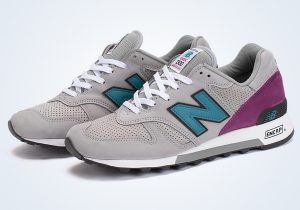 New Balance 1300 Light Grey Teal Purple