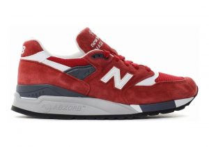New Balance 998 Red/White