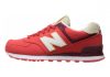 New Balance 574 Retro Surf Chinese Red/White