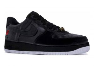Nike Air Force 1 07 QS Black, Black-white