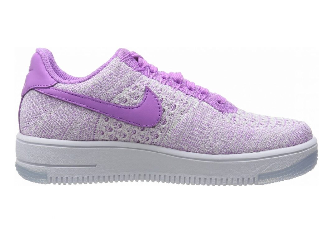 Nike Air Force 1 Flyknit Low Fucsia (Fuchsia Glow / Fuchsia Glow)