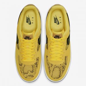 Nike Air Force 1 Low Yellow Snakeskin