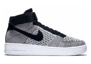Nike Air Force 1 Ultra Flyknit Mid BLACK / WHITE