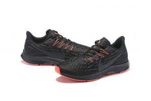 Nike Air Zoom Pegasus 36 Charcoal Gray Orange