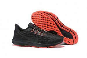 Nike Air Zoom Pegasus 36 Charcoal Gray Orange