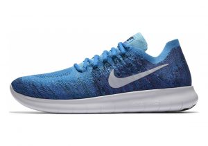 Nike Free RN Flyknit 2017 Blue Orbit/Pure Platinum-black