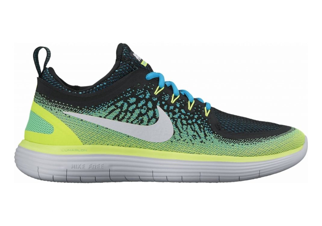 Nike Free RN Distance 2 Azul (Chlorine Blue / White / Electro Green / Black)