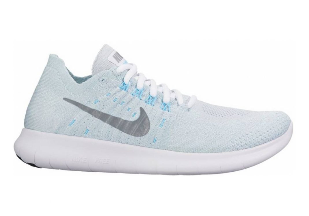 Nike Free RN Flyknit 2017 Pure Platinum/Metallic Silver