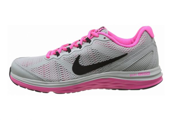 Nike Dual Fusion Run 3 Grey Black Pink