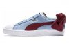 Puma Basket Bow New School White-cerulean-pomegranate