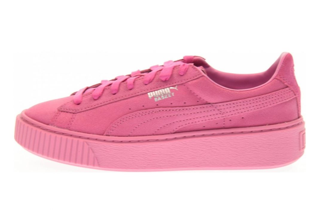 Puma Basket Platform Reset Pink