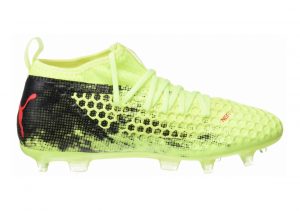 Puma Future 18.2 Netfit FG/AG Fizzy Yellow-red Blast-puma Black