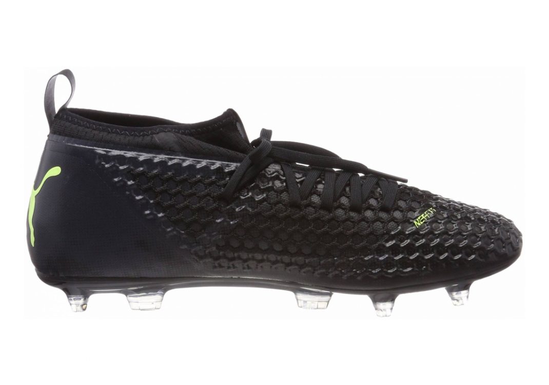 Puma Future 18.2 Netfit FG/AG Puma Black-fizzy Yellow-asphalt