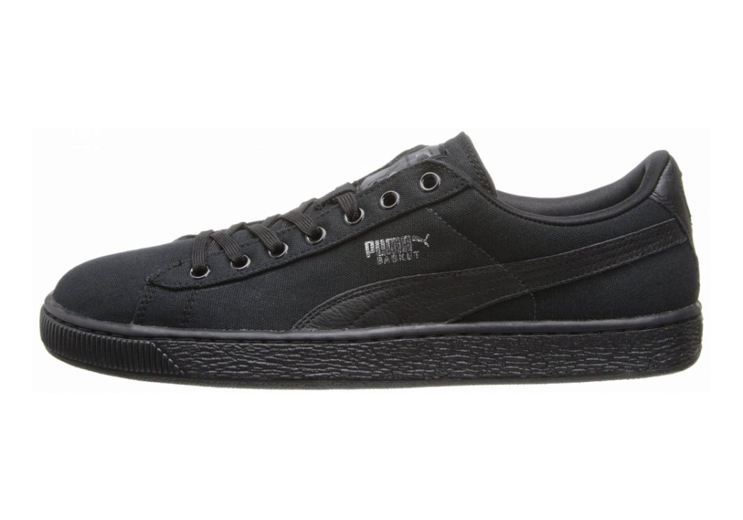 Puma Basket Classic Canvas Black/Black
