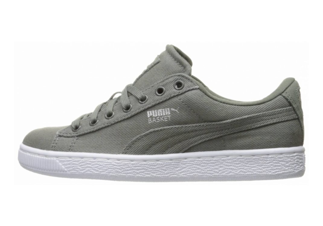 Puma Basket Classic Canvas Grey