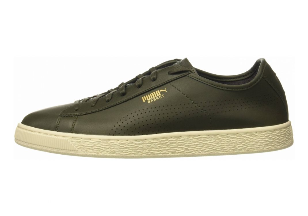 Puma Basket Classic Soft Green (Olive Night 03)