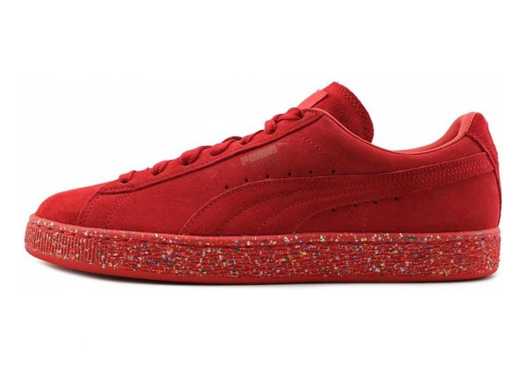 puma suede classic multi splatter