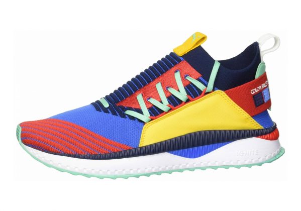 Puma TSUGI Jun Primary Pigment Strong Blue-high Risk Red-spectra Yellow