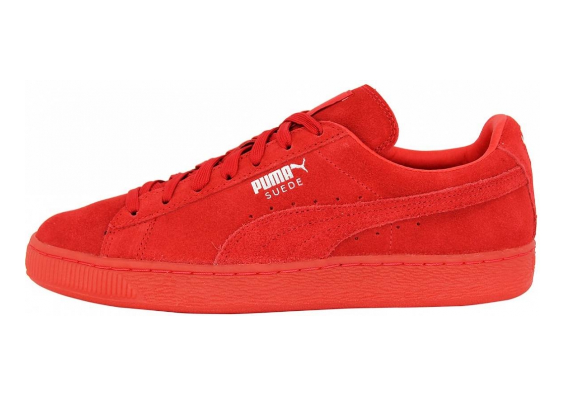 puma suede classic mono ref iced rouge