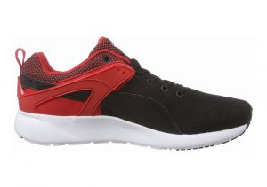 Puma Aril Blaze Black - Schwarz (Black-high Risk Red 06)