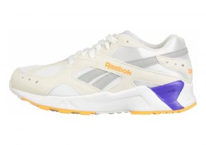 Reebok Aztrek blanc/gris souris/or/violet vif