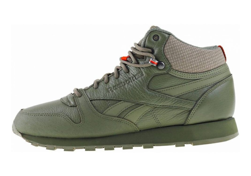 reebok classic uomo verde