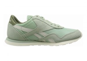 Reebok Classic Nylon Slim Core Gris / Verde / Blanco (Sage Mist / Canopy Green / Chalk)