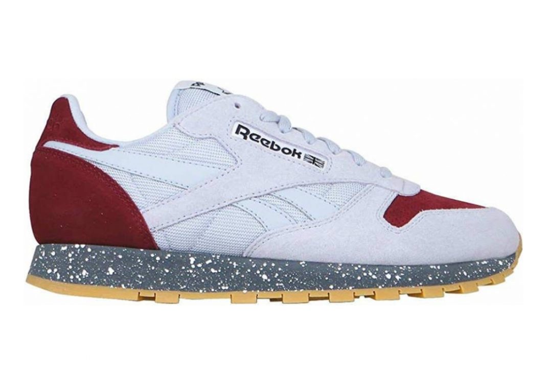 Reebok Classic Leather SM Cloud Grey/Merlot/Alloy
