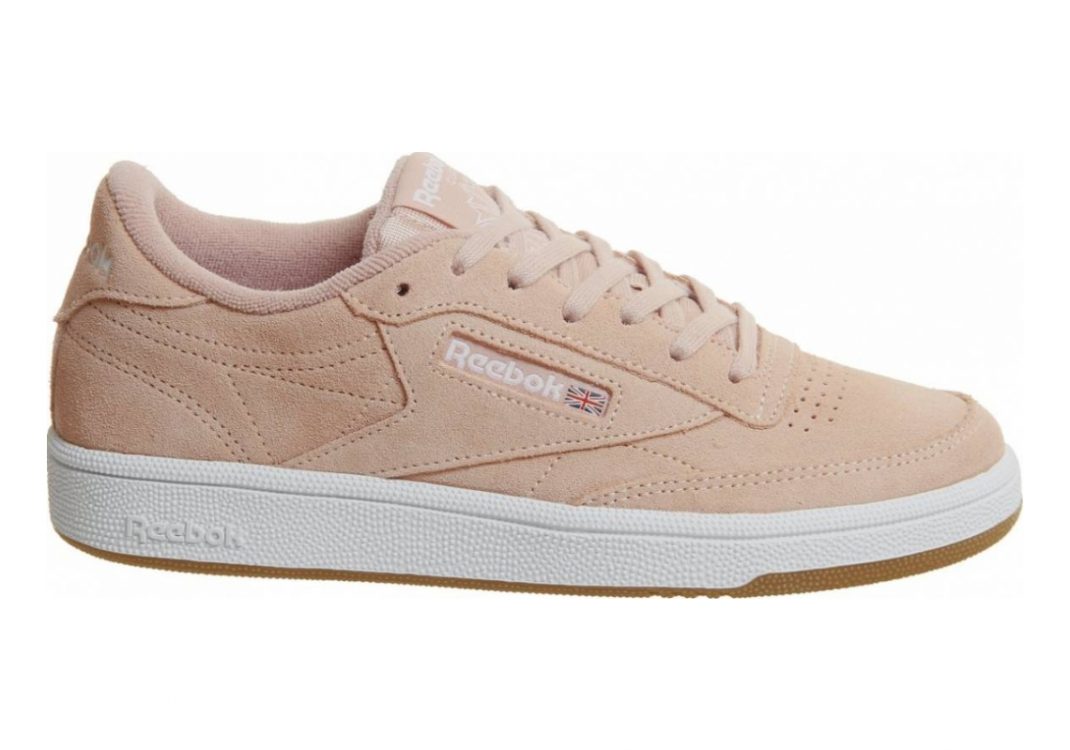 Reebok Club C 85 Multicolore (Premim Basic 3/Peach Twist/Gum/White 000)