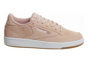 Reebok Club C 85 Multicolore (Premim Basic 3/Peach Twist/Gum/White 000)