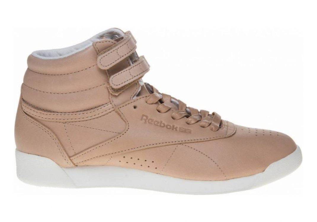 Reebok x FACE Stockholm Freestyle Hi Beige
