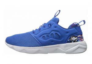Reebok Furylite II Awesome Blue/White/Black/Pink Blaze/Echo Blue