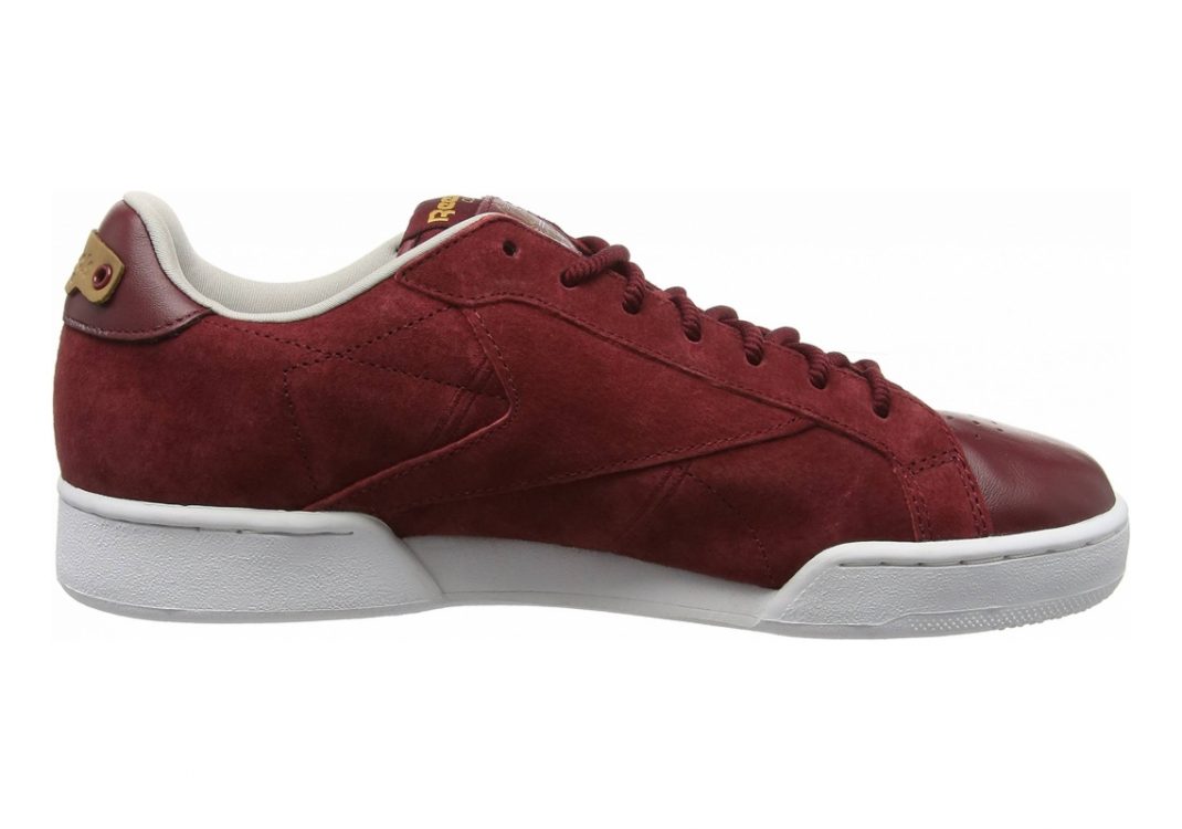 Reebok NPC II Red (Merlot/White/Sand Stone/Rbk Brass)