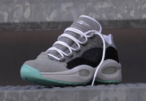 Reebok Questions low R13 Black Tar/Carbon Mint