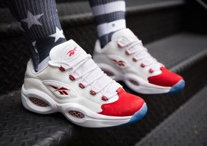 Reebok Questions low White/Red