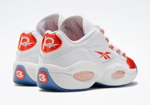Reebok Questions low White/Orange