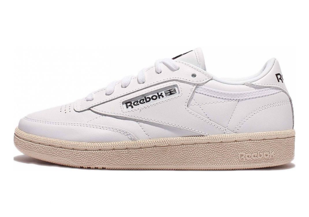 Reebok Club C 85 White/Black/Scarlet/White