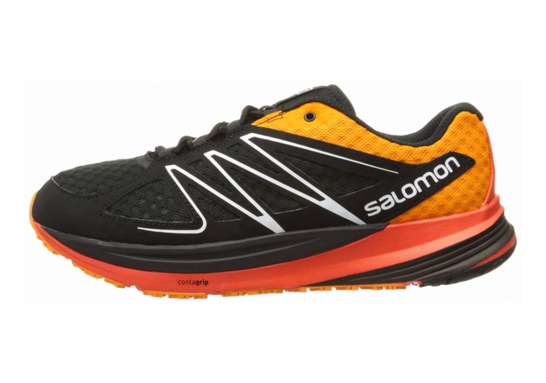 Salomon Sense Pulse Black/Yellow Gold/Tomato Red